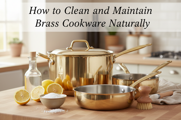 How to Clean and Maintain Brass Cookware Naturally
