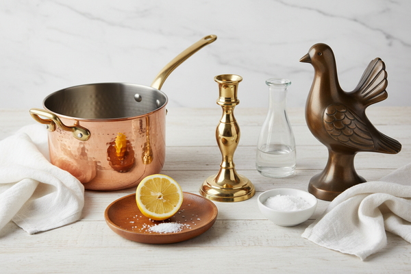 How to Clean and Maintain Copper, Brass, and Bronze Items at Home