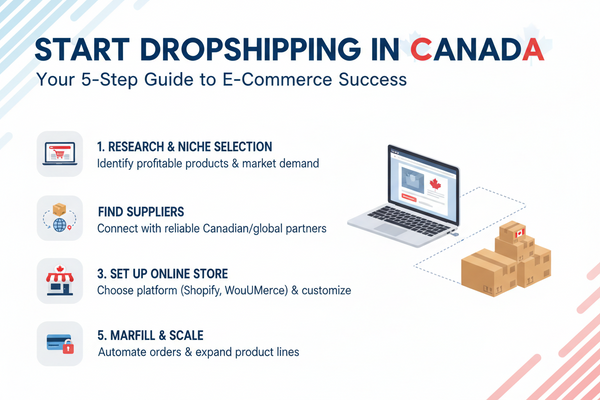 How to start dropshipping in Canada