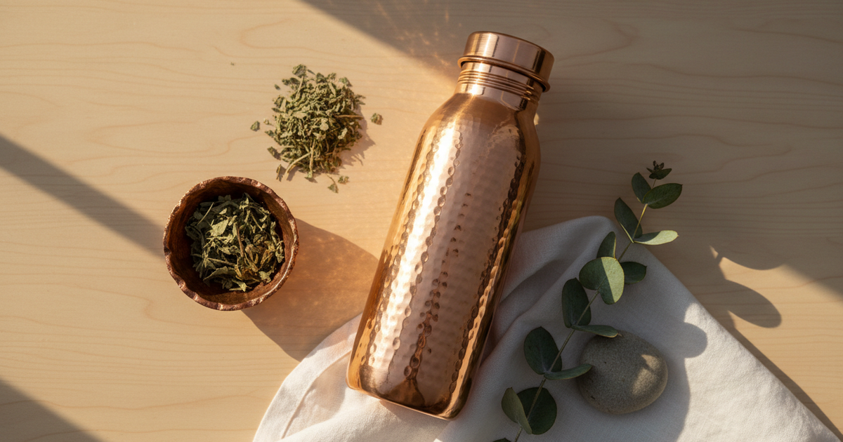 Nordic Zero-Waste Wellness: Copper Bottles & Sustainable Living Guide