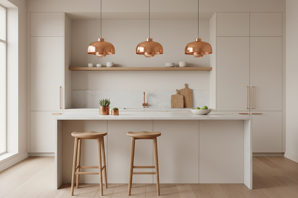 The Modern Minimalist Kitchen: Essential Copper & Wood Accents for Scandinavian and Japanese Design