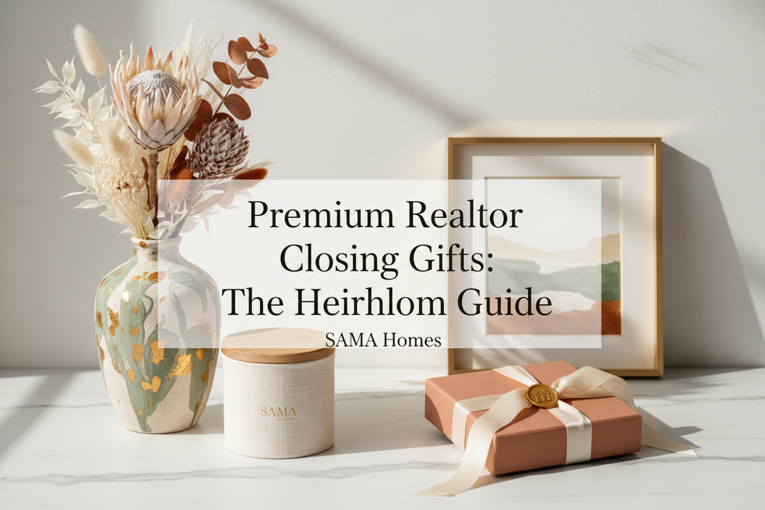 Premium Realtor Closing Gifts: The Heirloom Guide | SAMA Homes