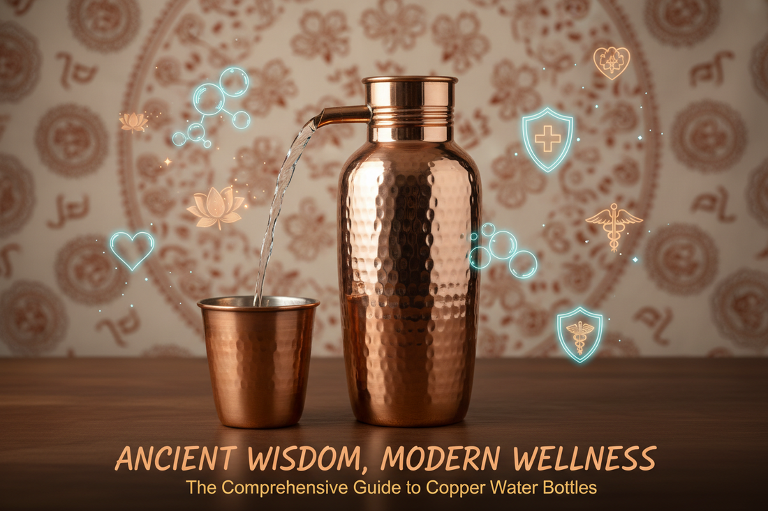 The Ultimate Guide to Drinking Water from a Copper Bottle (Ayurveda & Science)