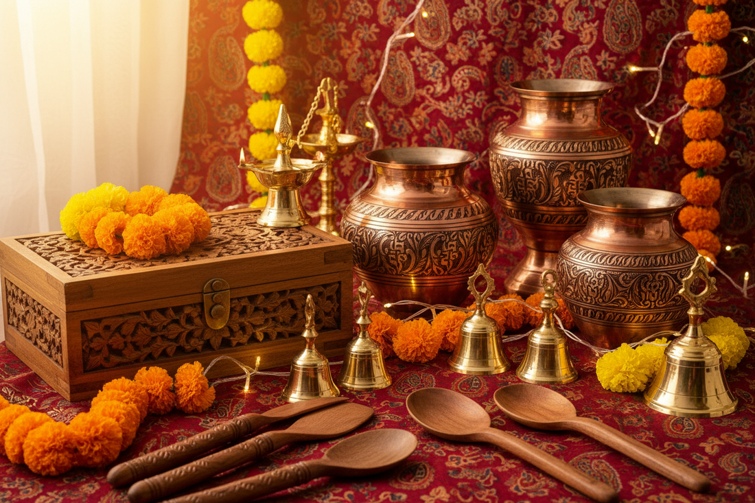 Top Festivals and Occasions to Gift Copper, Brass, and Wooden Items