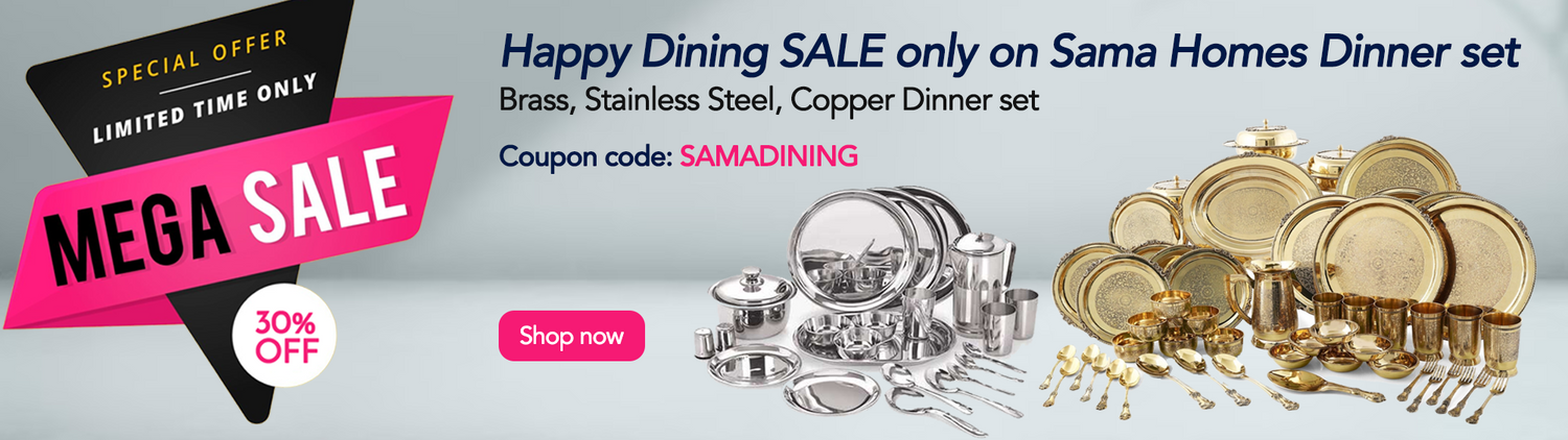 sama homes dinner set sale is live