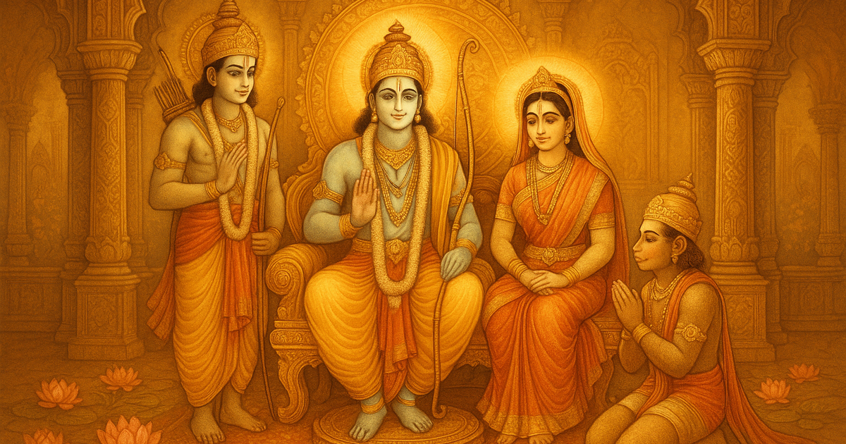 Lord Rama Brass Idols, Statues & Spiritual Décor | Sama Homes