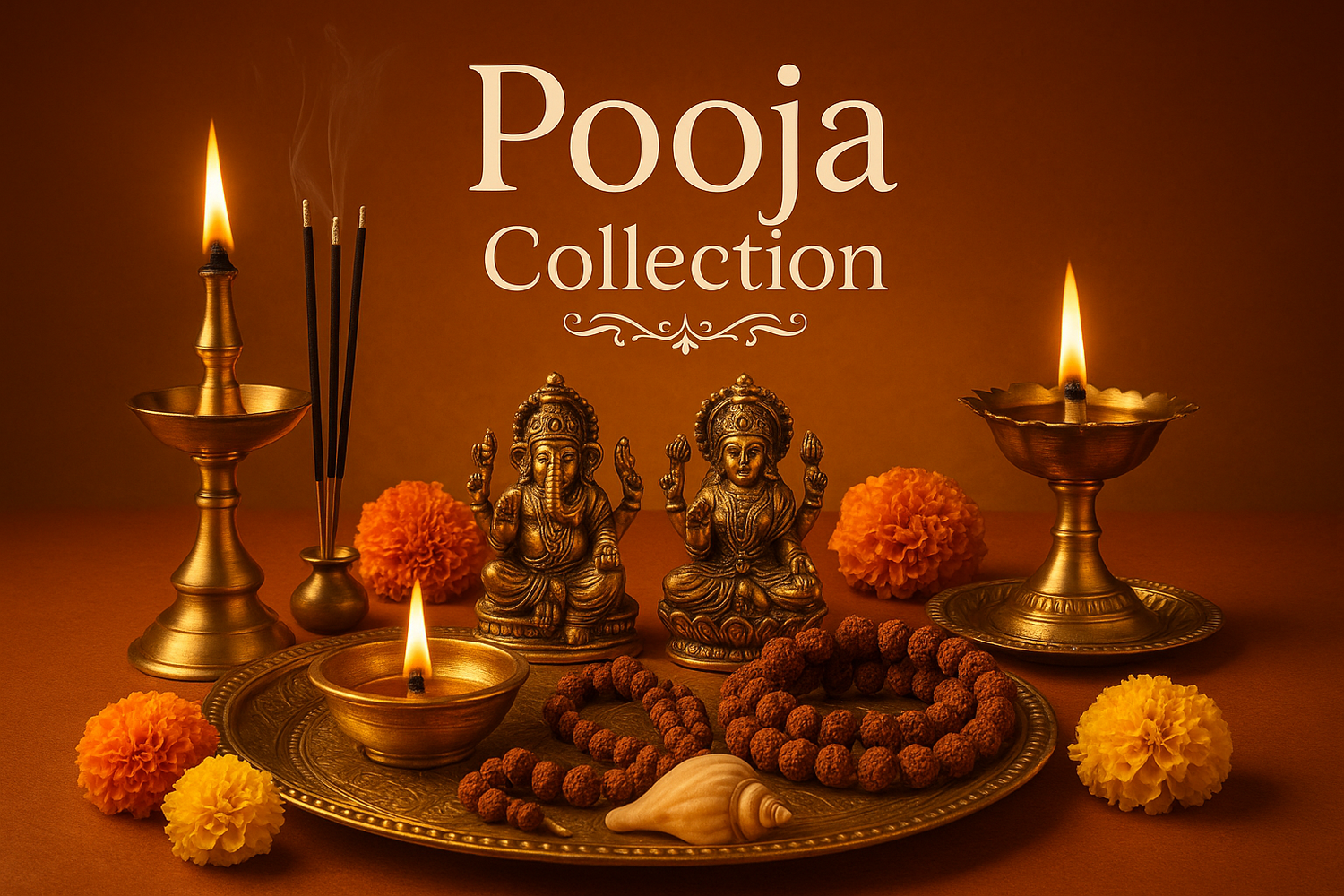Sama Homes Premium Pooja & Temple Essentials