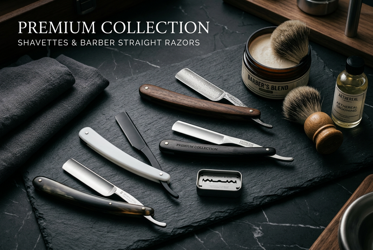 Shavettes & Barber Straight Razors