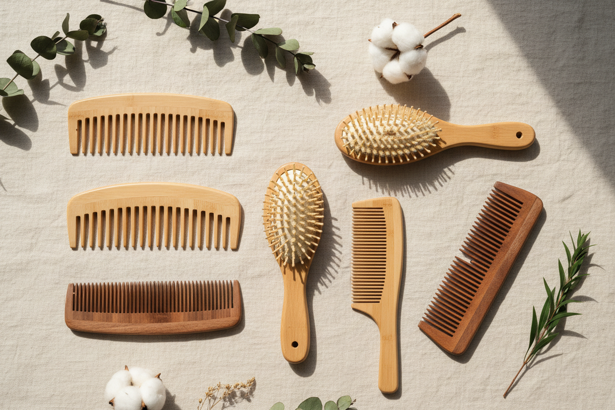 Zero-Waste Combs & Natural Hair Brushes