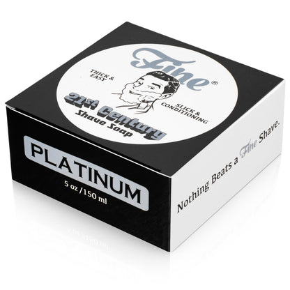 Fine® Platinum Shave Soap 5oz / 150ml by Fine - Shave Soaps