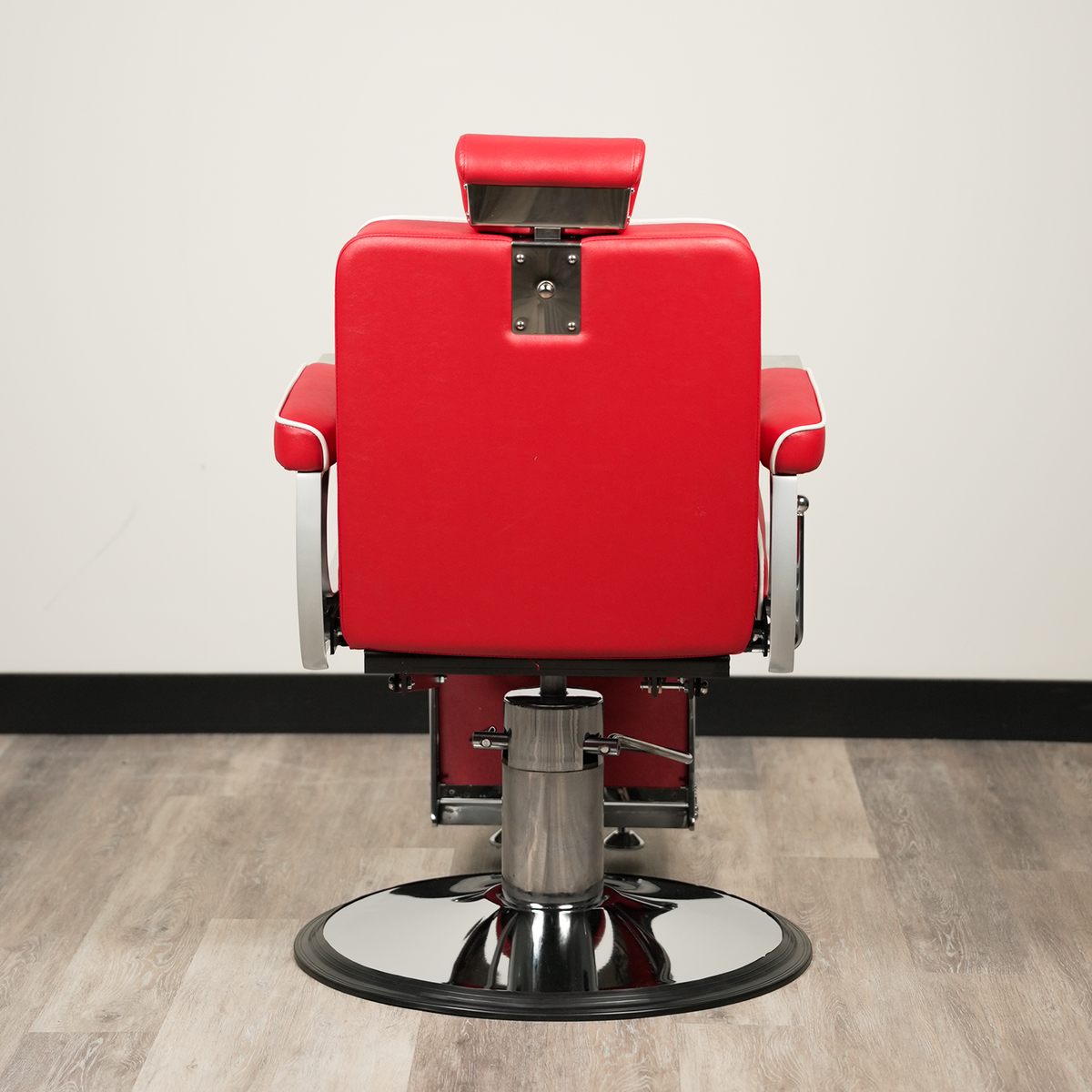 Belfast Barber Chair Red by LEVANT BARBER EQUIPMENT - Sustainable Living (View 6)