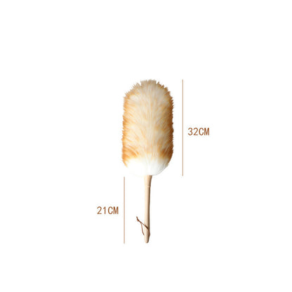 Premium Round Feather Dust Duster – Reusable & Gentle Cleaning for Living Spaces by SAMA Homes - 0 (View 6)