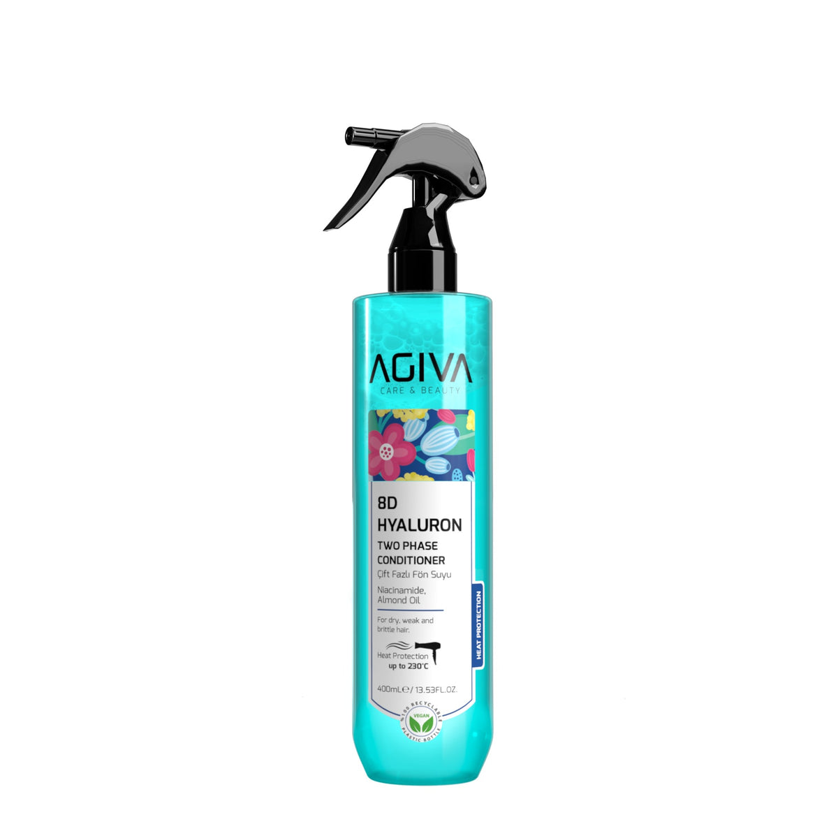 Agiva 8D Hyaluron Pro Care Two Phase Conditioner 400ML by Agiva - Sustainable Living (View 2)