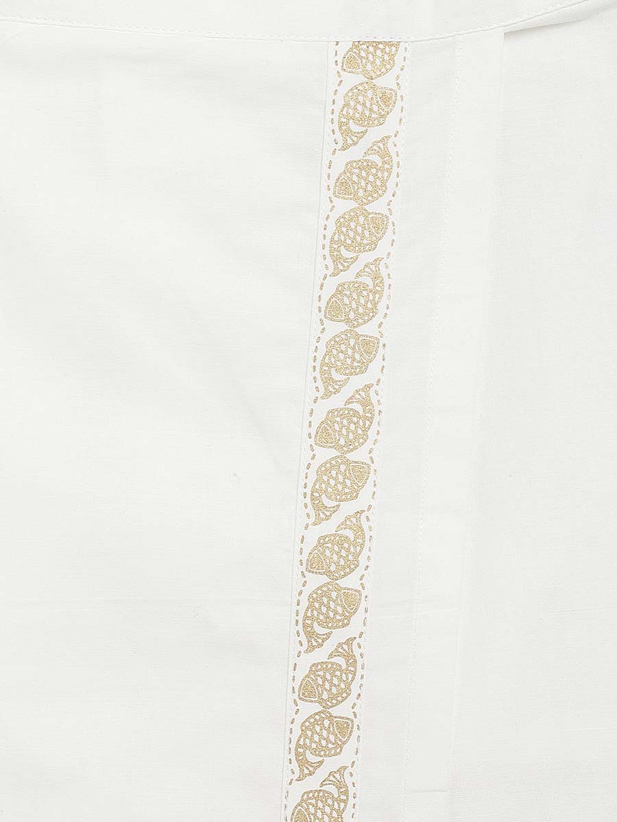 Boys Angvastram - White