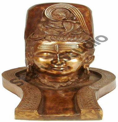 Large Size Brass Hindu Sacred And Pure ShivLing Shiva Lingam For Temple 2 Feet by vendor-unknown - Hindu Gods (View 3)