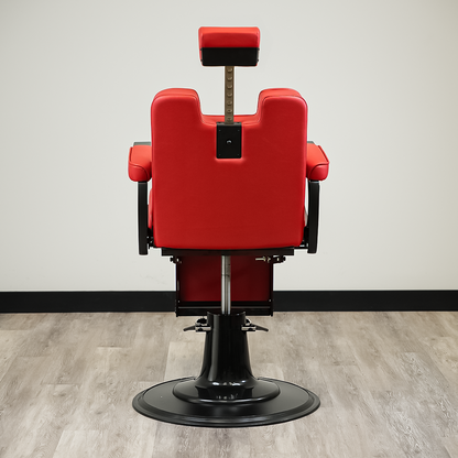 Cedrus Barber Chair - Red by LEVANT BARBER EQUIPMENT - Furniture (View 10)