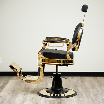 Luxor Barber Chair Gold by LEVANT BARBER EQUIPMENT - Sustainable Living (View 10)