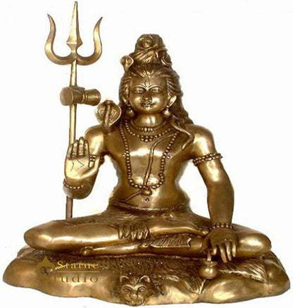 Large Size Divine Lord Shiva Statue For Success 2.5 Feet by vendor-unknown - Hindu Gods (View 3)