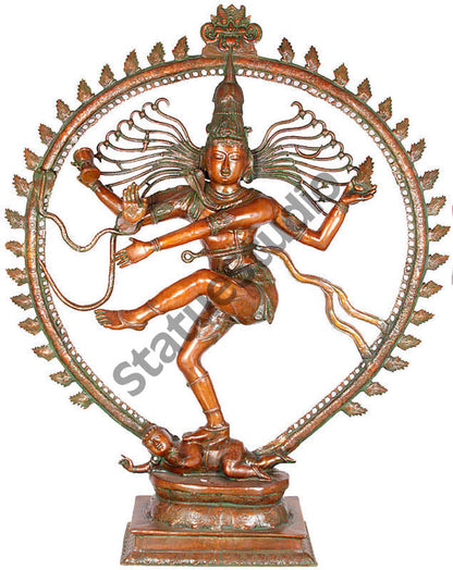 Very Large Size Dancing Indian Lord Natraja Exclusive Bronze Masterpiece 6 Feet by vendor-unknown - Hindu Gods (View 2)