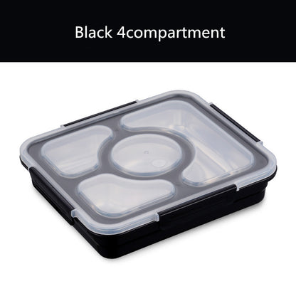 304 Stainless Steel Insulated lunch Box Student Lunch Box With Lid – Image 6