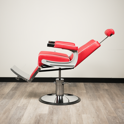 Belfast Barber Chair Red by LEVANT BARBER EQUIPMENT - Sustainable Living (View 11)