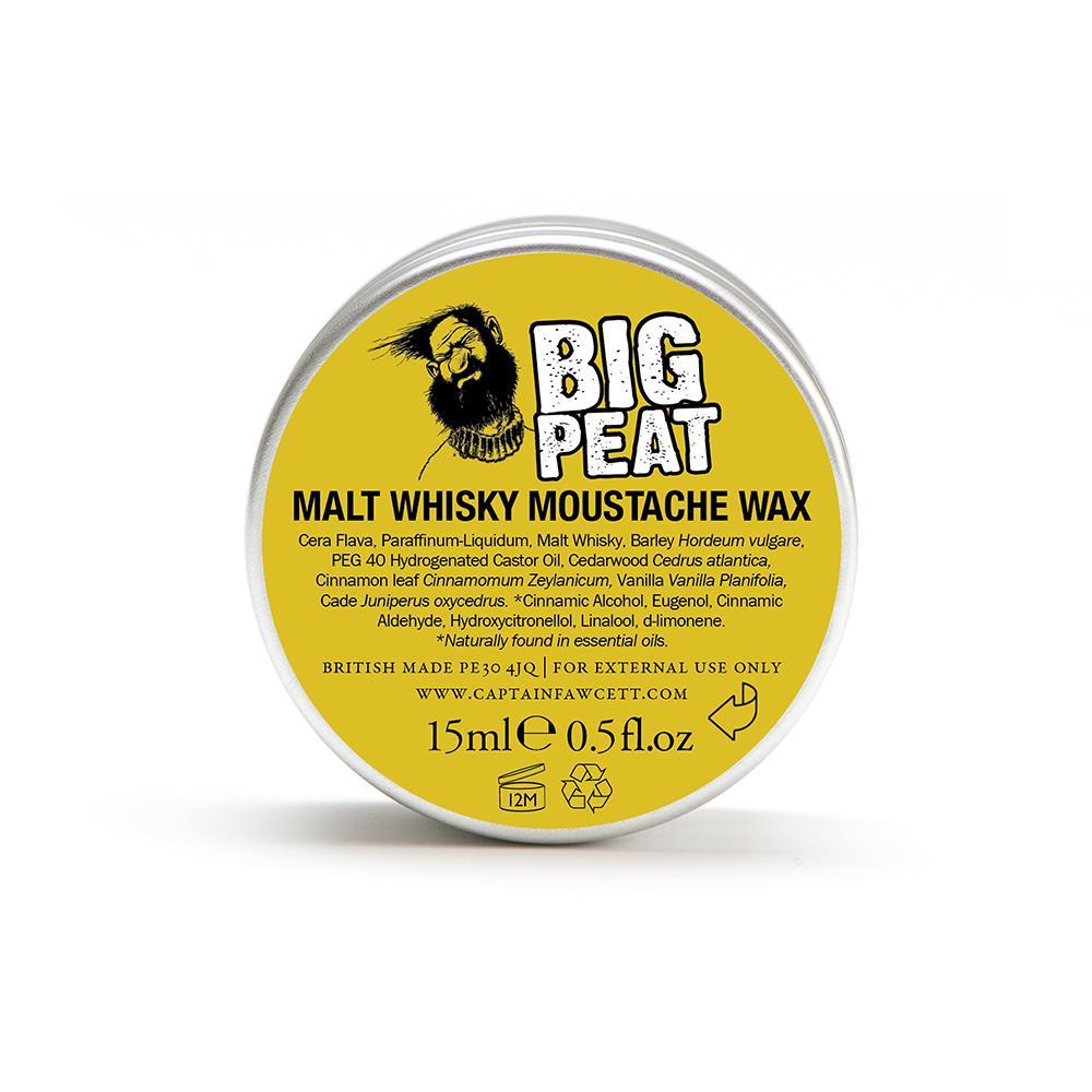 Captain Fawcett's Wax & Moustache Comb Gift Set(Big Peat) - Image 5