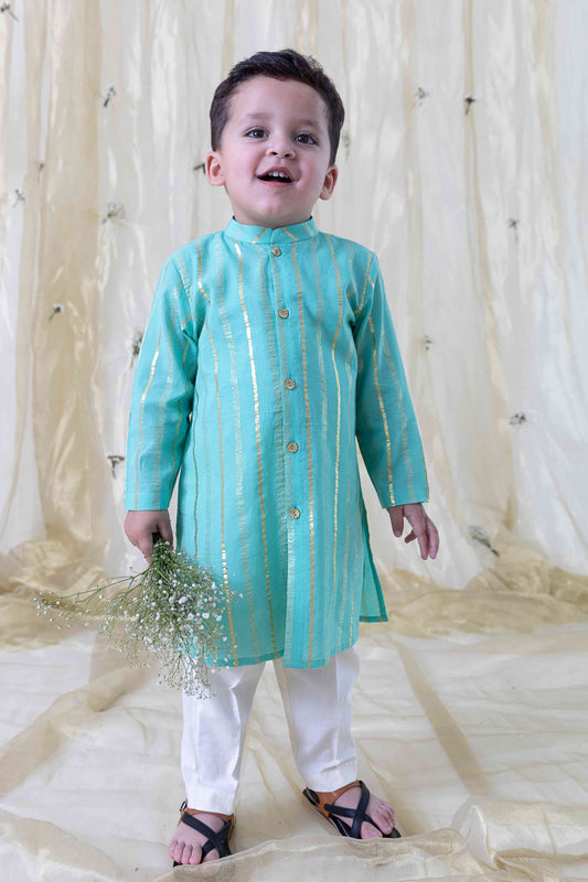 Mast Malang Kurta Set - Blue