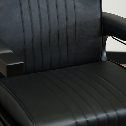 Cedrus Barber Chair - Black by LEVANT BARBER EQUIPMENT - Sustainable Living (View 12)
