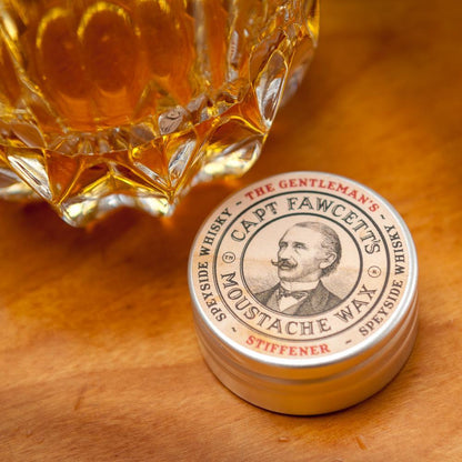 Captain Fawcett's Wax & Moustache Comb Gift Set(Malt Whiskey) by Captain Fawcett's - Gift Sets & Kits (View 2)