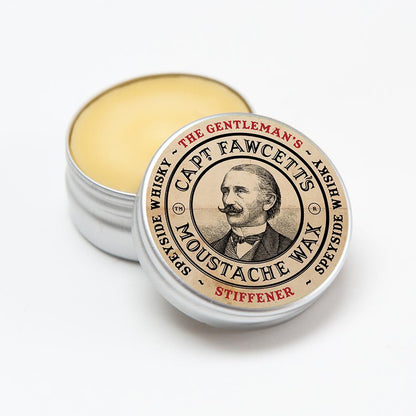 Captain Fawcett's Wax & Moustache Comb Gift Set(Malt Whiskey) by Captain Fawcett's - Gift Sets & Kits (View 4)