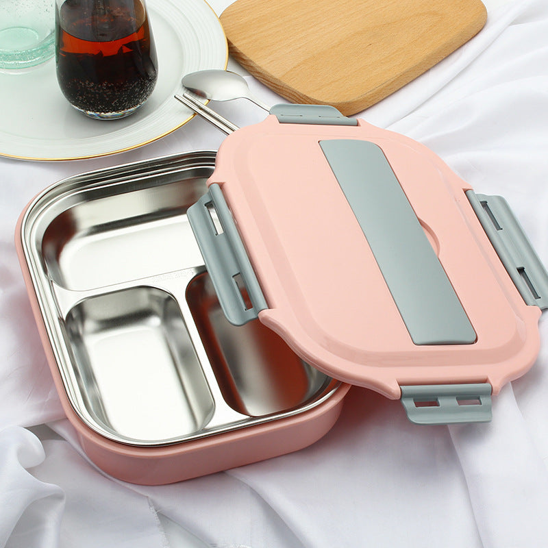 Stainless steel student lunch box – Sama Homes - Image 2