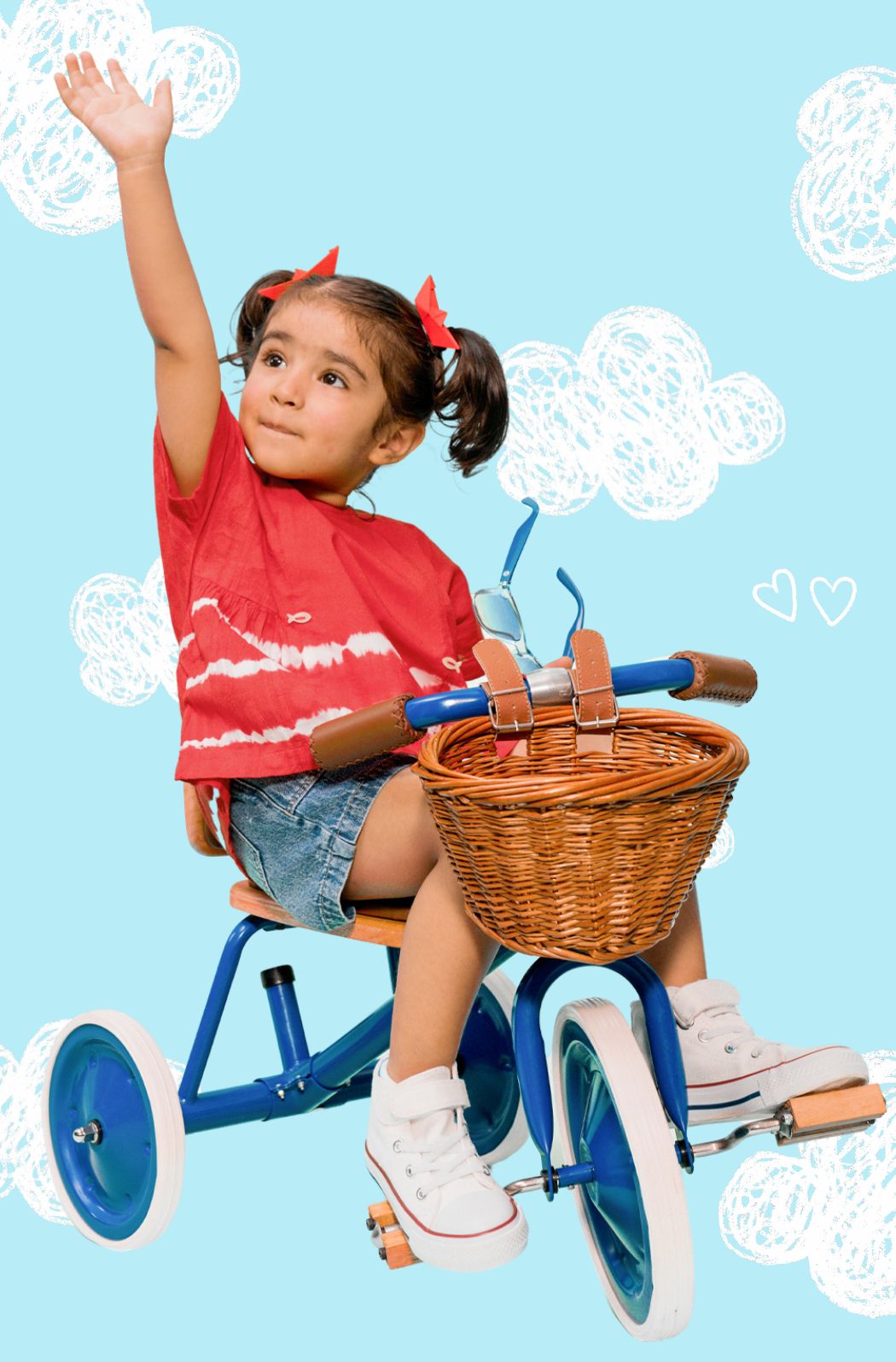 Breezy Lines Top - Red - Image 4