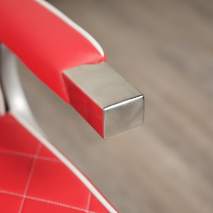 Belfast Barber Chair Red by LEVANT BARBER EQUIPMENT - Sustainable Living (View 13)