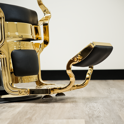 Luxor Barber Chair Gold by LEVANT BARBER EQUIPMENT - Sustainable Living (View 13)
