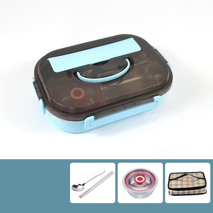 Elementary School Lunch Box With lid Separated Insulated Lunch Box – Image 9