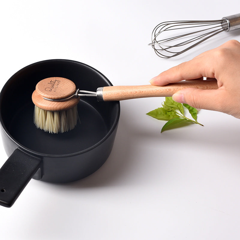 Wooden Handle Pot Brush – Eco-Friendly Cleaning Brush - Image 5
