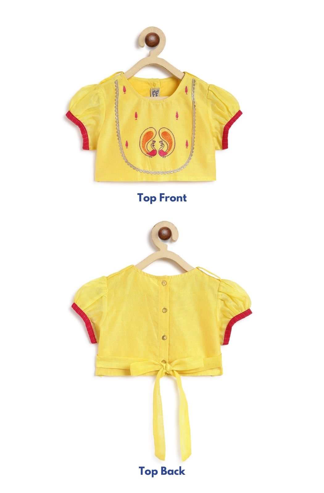 Peacock Embroidery Lehenga Set - Image 6