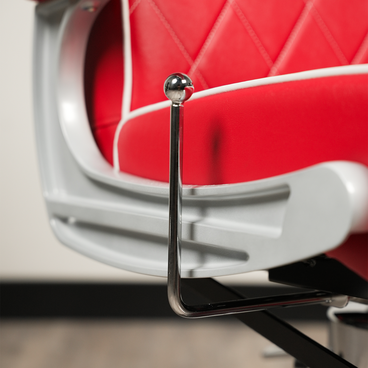 Belfast Barber Chair Red by LEVANT BARBER EQUIPMENT - Sustainable Living (View 14)