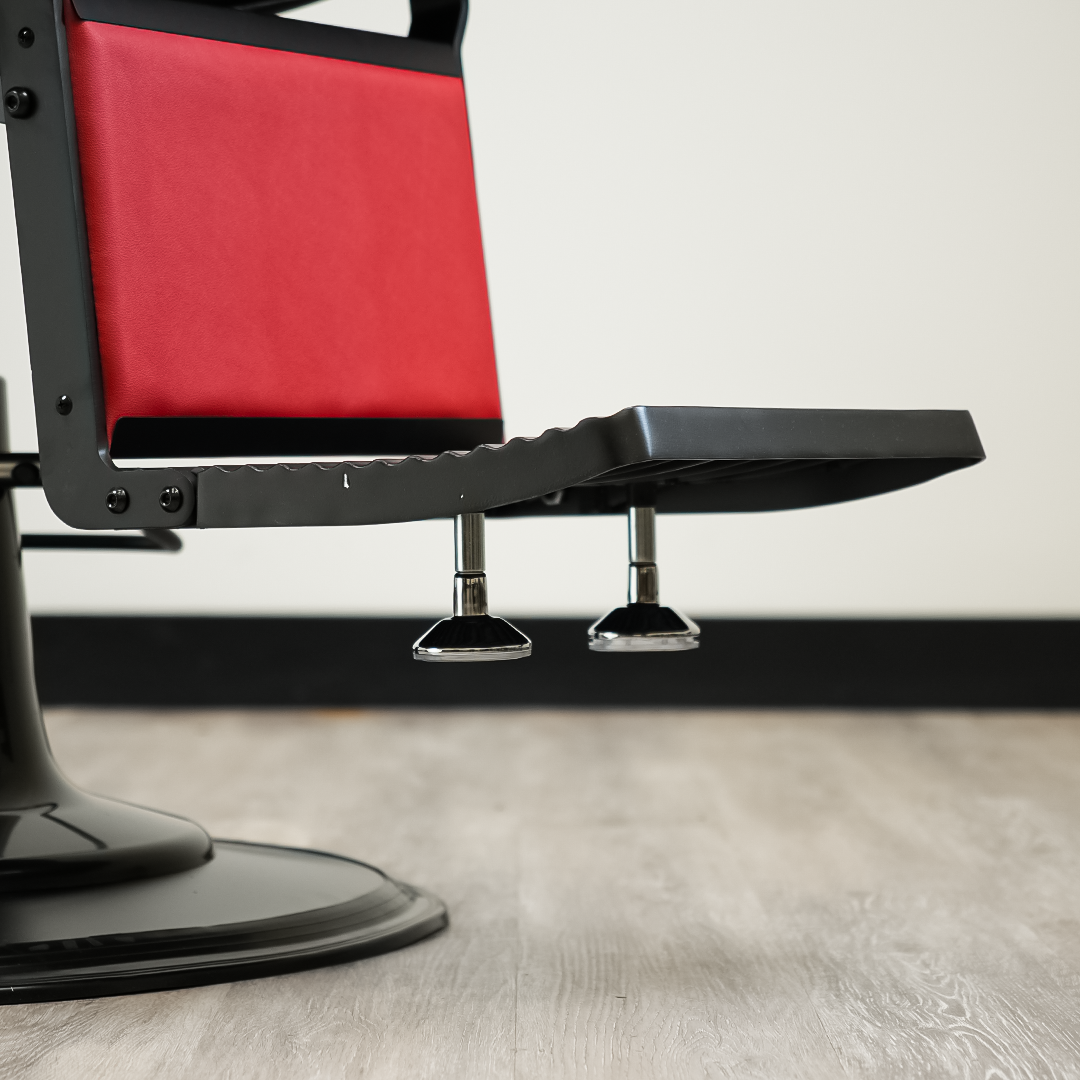 Cedrus Barber Chair - Red by LEVANT BARBER EQUIPMENT - Furniture (View 14)
