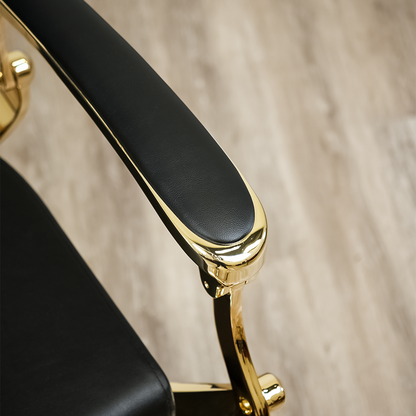 Luxor Barber Chair Gold by LEVANT BARBER EQUIPMENT - Sustainable Living (View 15)