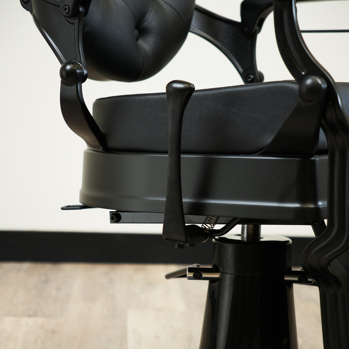 Sultan Barber Chair - Black by LEVANT BARBER EQUIPMENT - Sustainable Living (View 15)