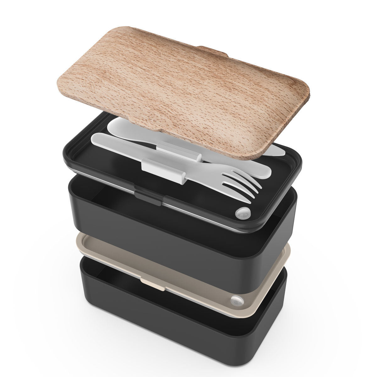 Double-Layer Insulated Lunch Box Lunch Box Student Lunch Box – Image 2 - Image 3