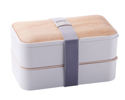 Double-Layer Insulated Lunch Box Lunch Box Student Lunch Box – Image 3