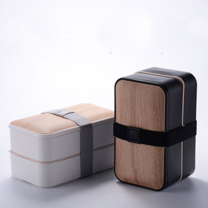 Double-Layer Insulated Lunch Box Lunch Box Student Lunch Box – Image 4