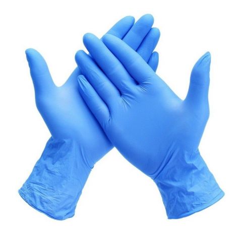 Blue Nitrile Powder Free Gloves (100 Pack) by Empire Barber Supply - Sustainable Living