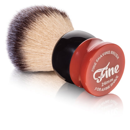 Fine Accoutrements Stout Shaving Brush - Orange/Brown by Fine - Shaving Brushes (View 3)