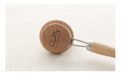 Eco-Friendly Beech Wood Handle Pot Brush with Durable Steel & Plastic Bristles by SAMA Homes - 0 (View 6)