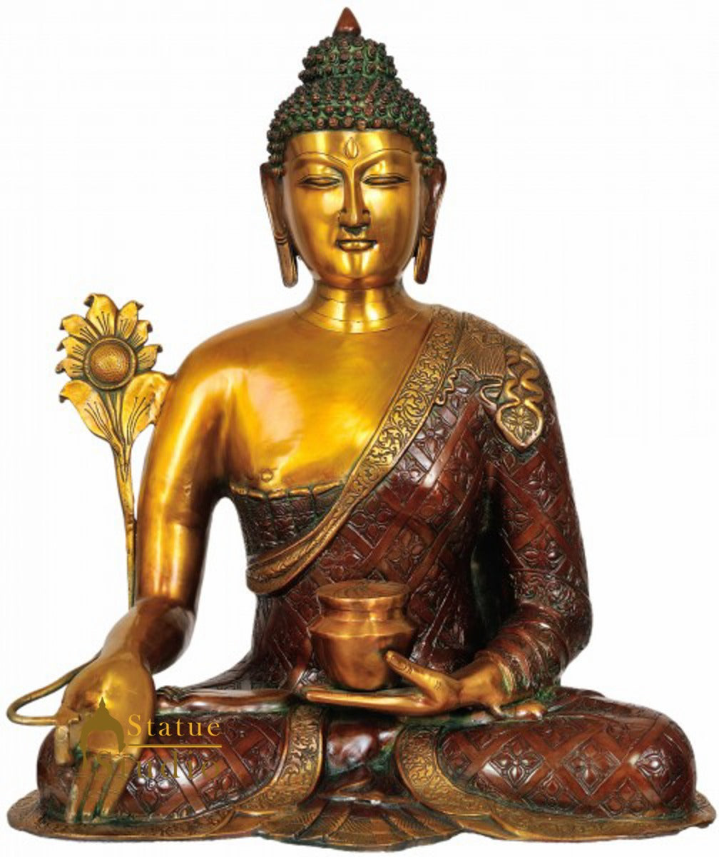 Large Size Garden Home Indoor Outdoor Buddha Décor Statue For Sale 2 Feet - Image 2