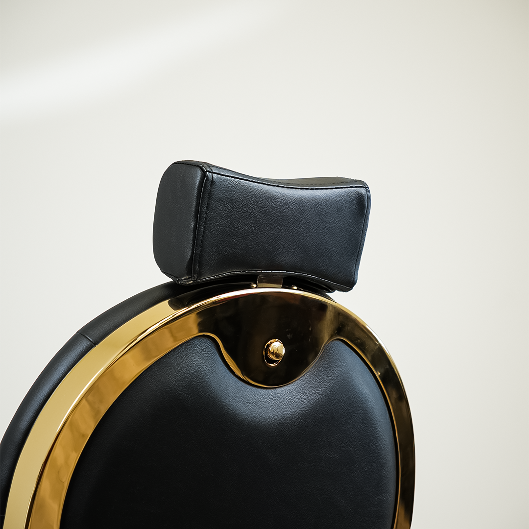 Luxor Barber Chair Gold by LEVANT BARBER EQUIPMENT - Sustainable Living (View 18)