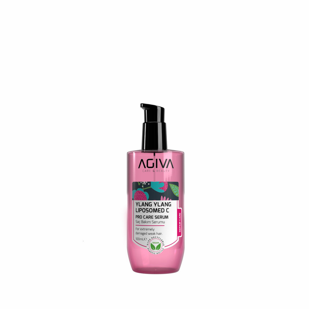 Agiva Ylang Ylang Lıpozom C Pro Care Hair Serum 100ML by Agiva - Sustainable Living (View 2)